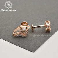 Preety Cz South Screw Earrings