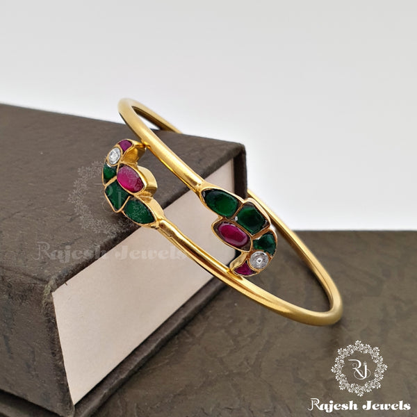 Classy Green Peacock Kada