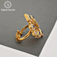 Captivating Cocktail Finger Ring