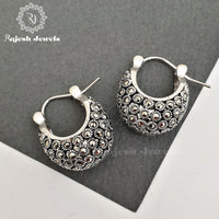 Majestic Marcasite Bali Earrings