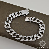 Stonned Curb Men's Bracelet