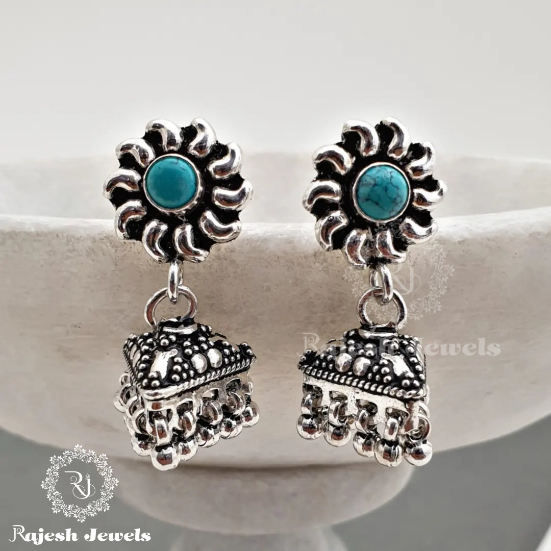 Furious Turquoise Cutstone Jumka