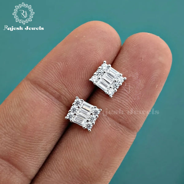 Squared Cz Studs